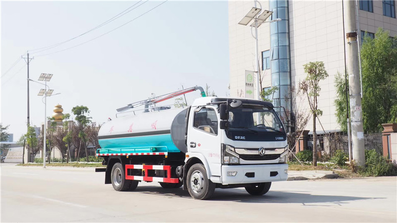 國六東風多利卡8-10方吸糞車|價格|配置|圖片